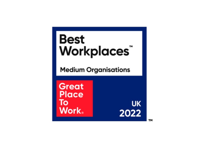 Liberty ranked #29 in Great Place to Work medium sized organisations ranking
