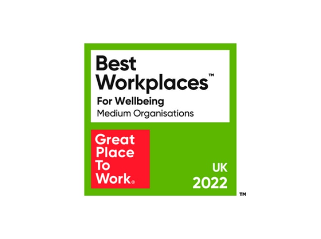 Liberty as one of the Best Workplaces for Wellbeing in UK in 2022
