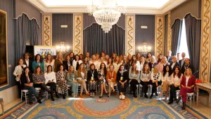 Foto con las participantes de las dos ediciones de Liberty for Women